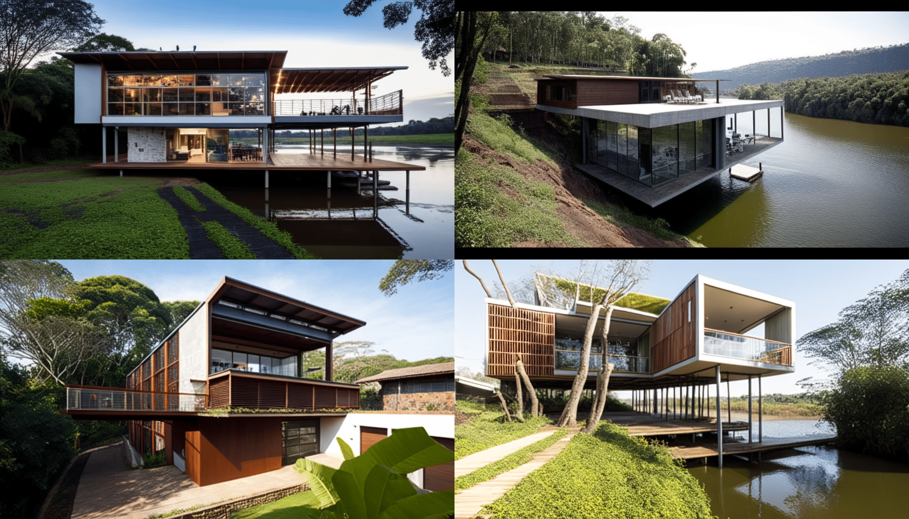 projetos de arquitetura usando contêiner 