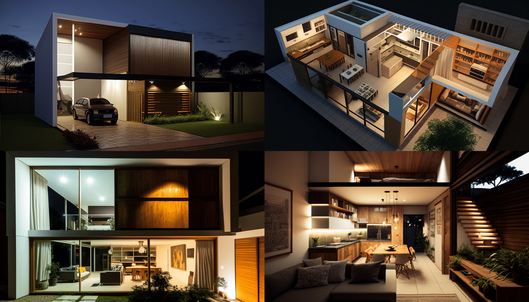 projetos de arquitetura usando contêiner 