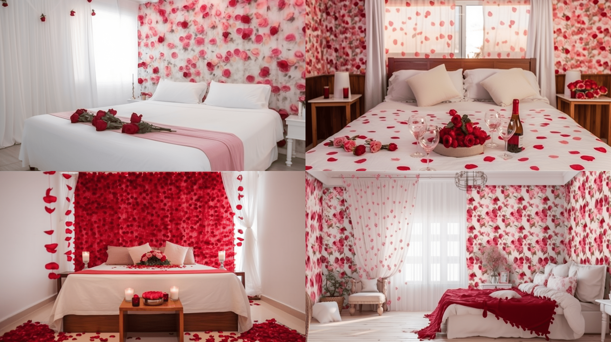 Quarto Romântico - Crie um ambiente apaixonante! 3 Decoração de quarto romântico. Ideia por AA