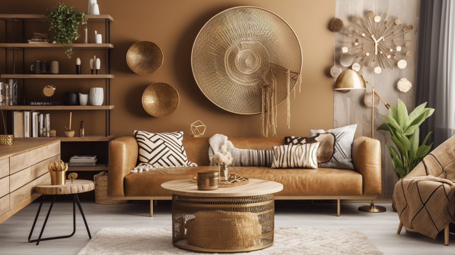 Cores e texturas na decoração Cores e texturas na decoração