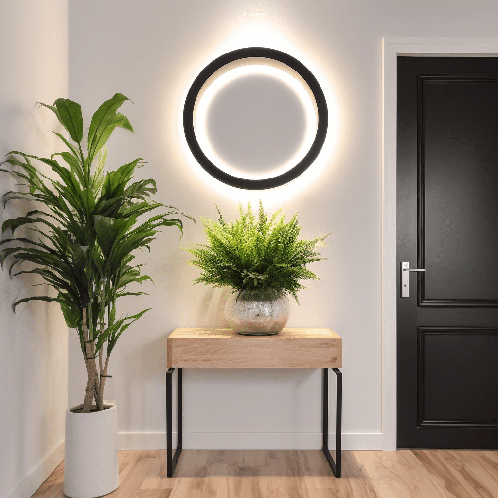 Hall em Espaço Pequeno: Dicas Criativas para Otimizar o Seu Ambiente! 9 Decoração de corredores e halls de entrada