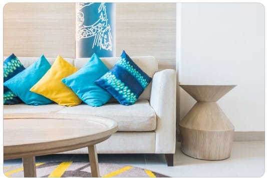 Decoração com almofadas: Como escolher e combinar estampas e cores. 1 Decoração com almofadas: Como escolher e combinar estampas e cores.