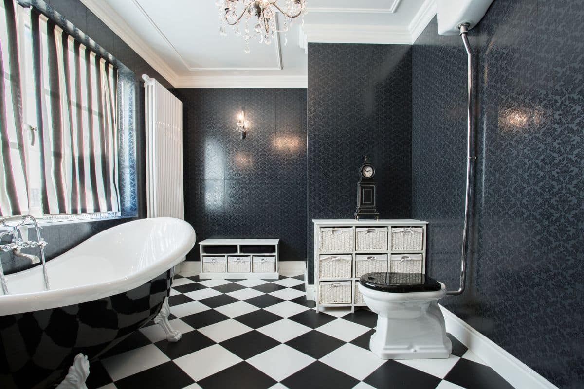 3 dicas para decorar um banheiro preto e branco! 8 3 dicas para decorar Banheiro preto e branco!