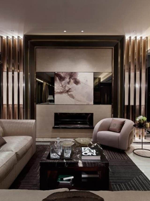 sala de estar Decoração de Salas de Estar Tendências e Soluções para Diferentes Tamanhos e Estilos