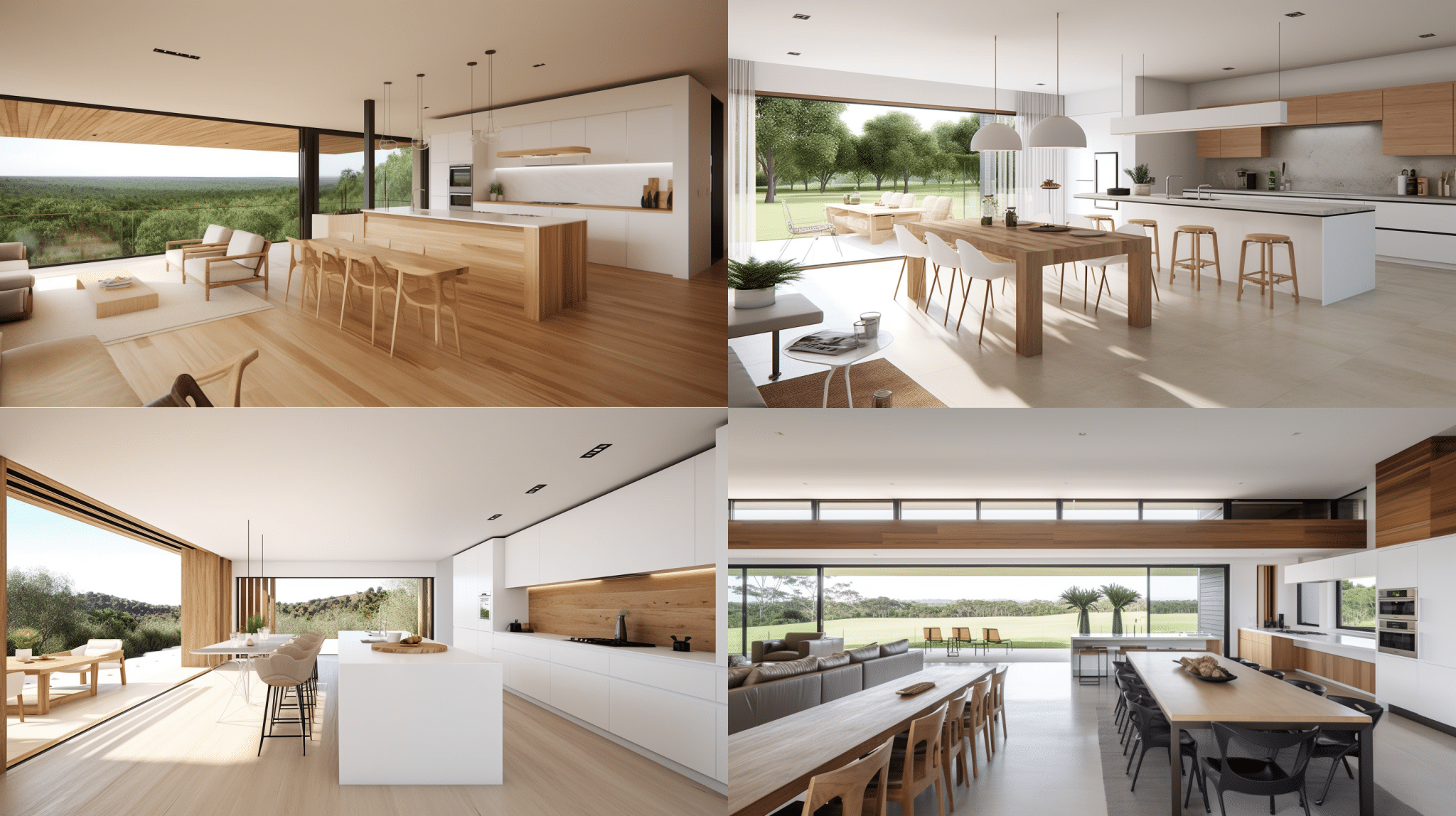 espaços multifuncionais e integrados