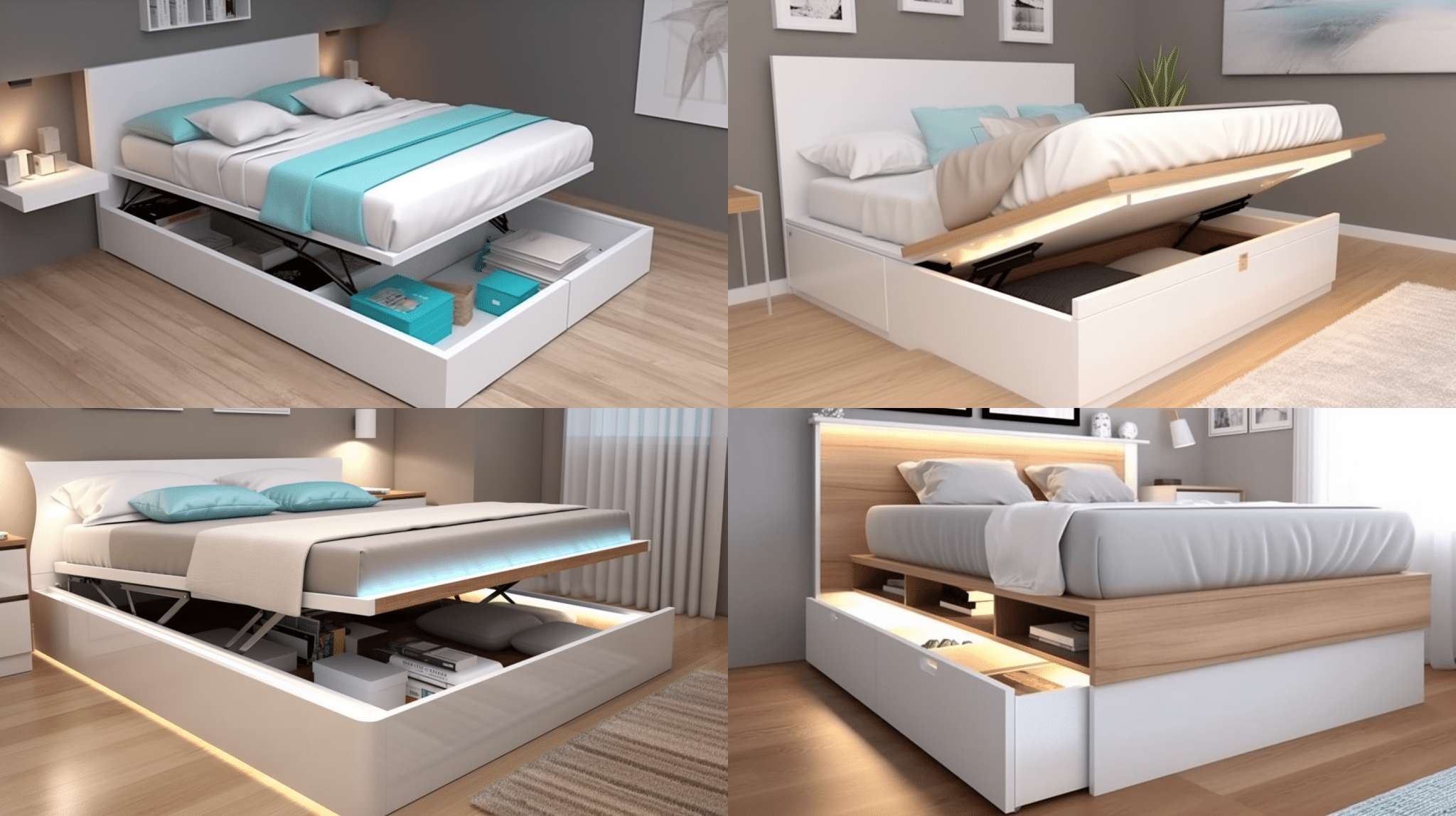 organização para quarto