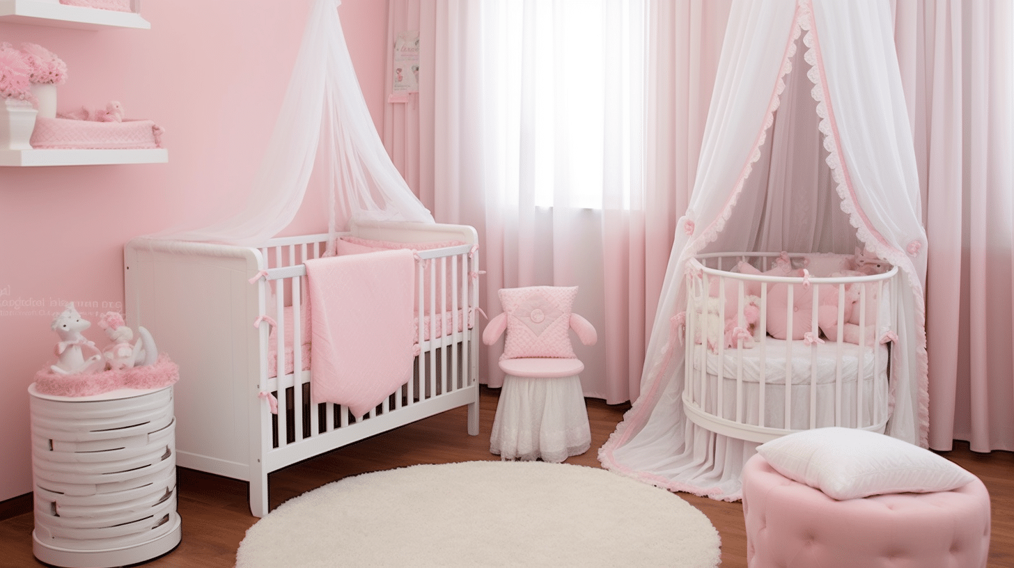 Decoração de Quarto de Bebê Feminino - 11 dicas para uma Decoração Encantadora! 4 Decoração de Quarto de Bebê Feminino