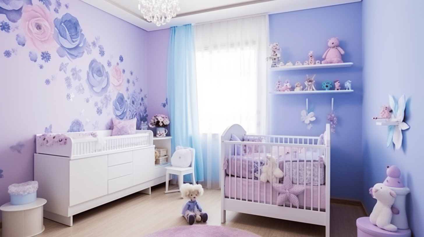 Decoração de Quarto de Bebê Feminino