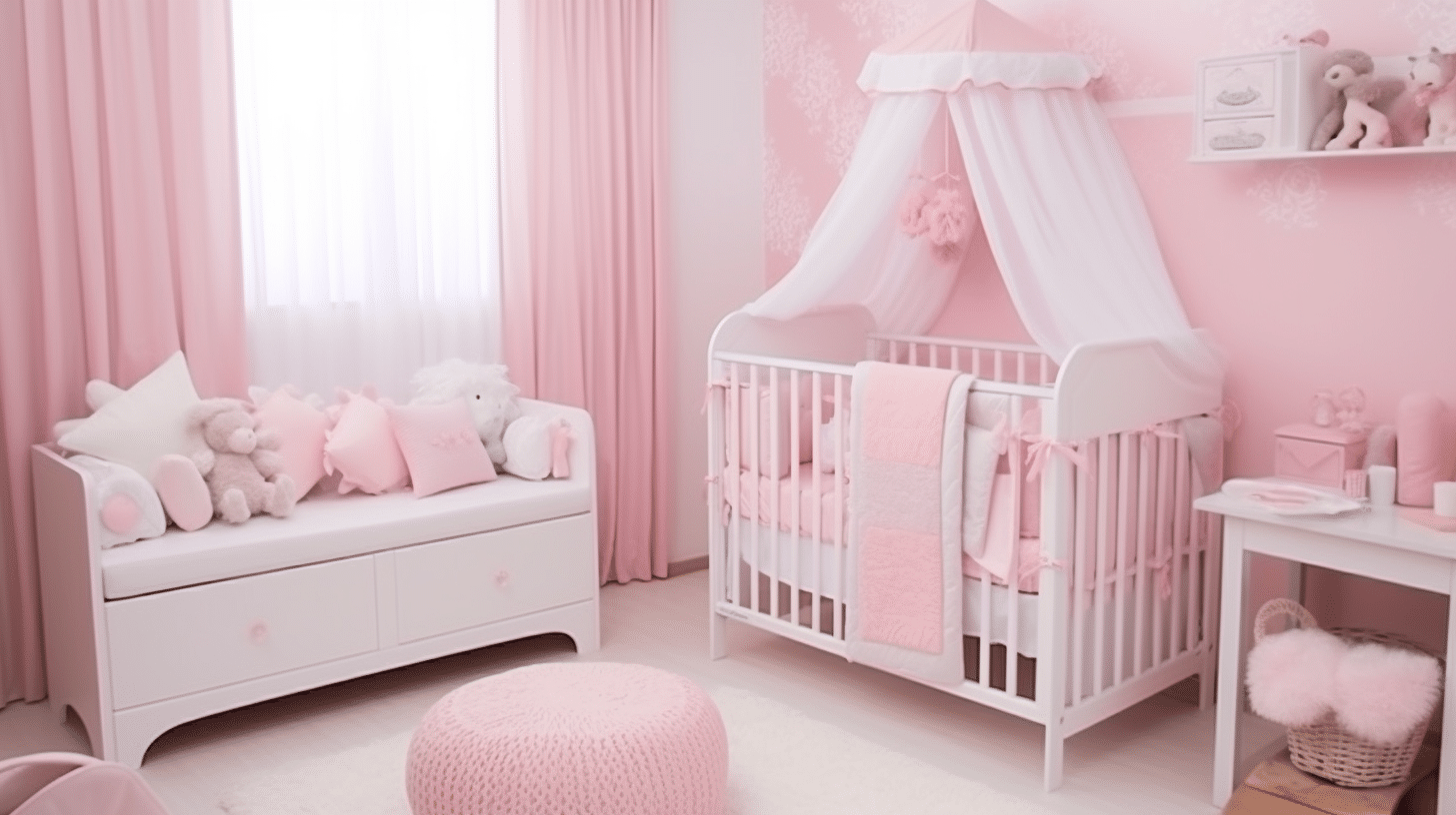 Decoração de Quarto de Bebê Feminino