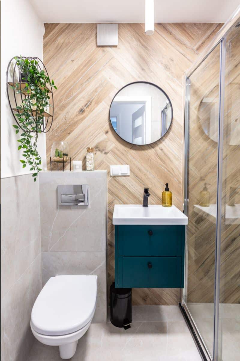Decore seu Banheiro Pequeno sem Gastar Muito 1 Banheiros pequenos que enlouquecem os Arquitetos!