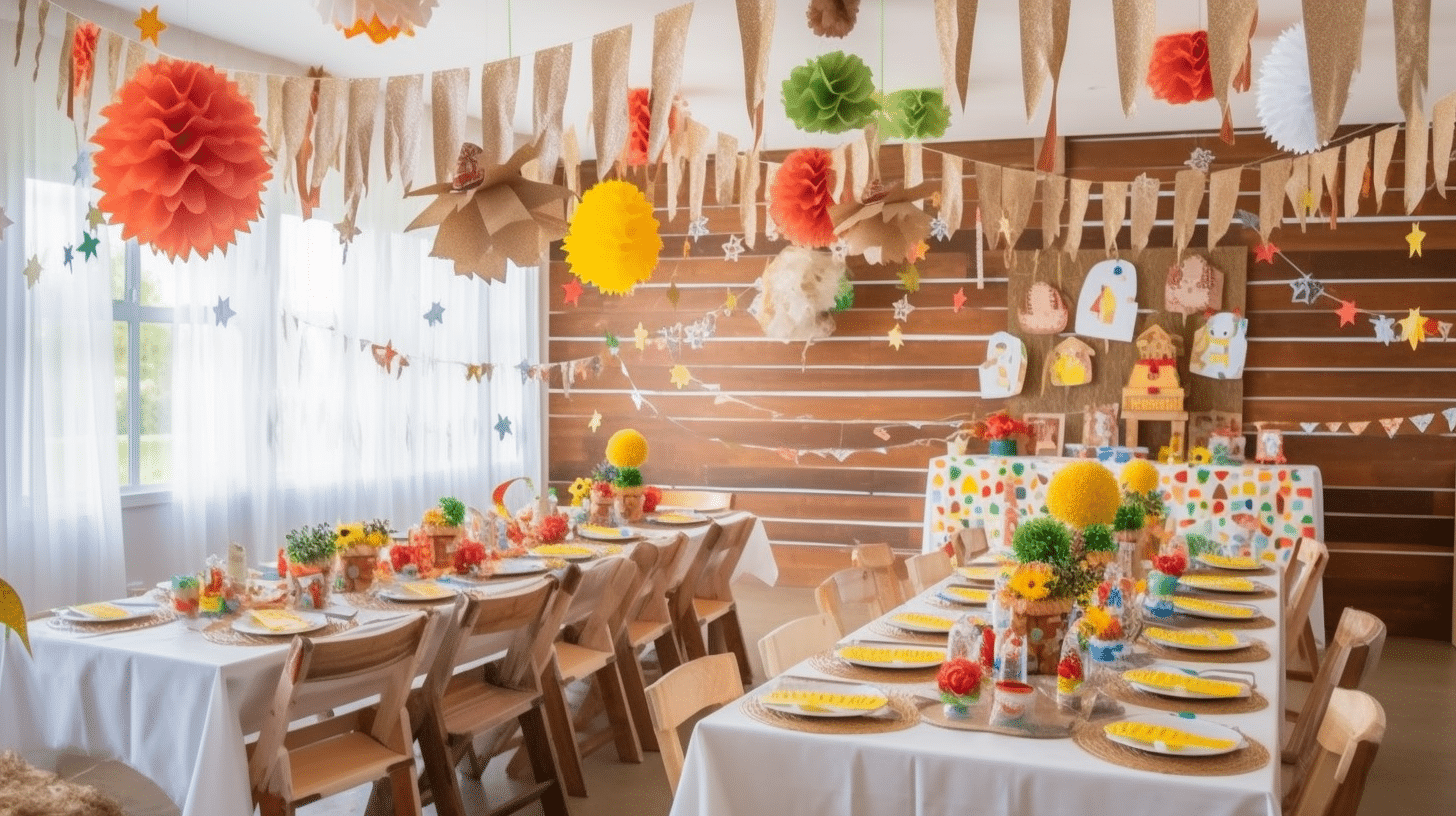 decoração de festa junina