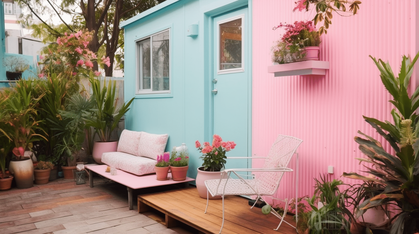 Quitinetes compactas: Mini Casa 5x6 metros. 1 mini casa quitinete 5x6 metros