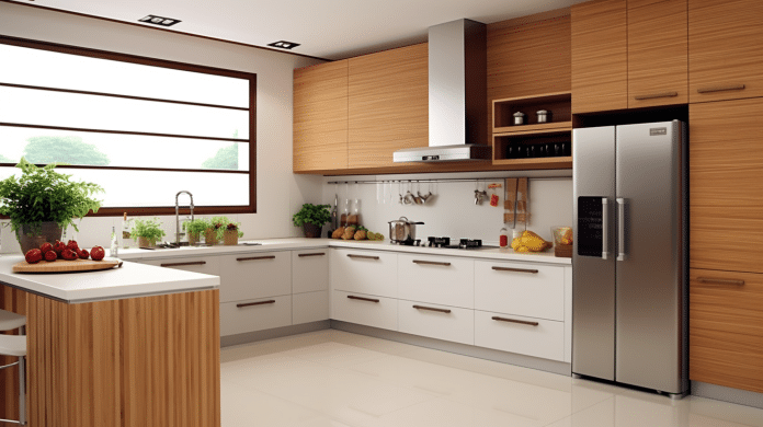 Transformando sua Cozinha Pequena em um Espaço Funcional e Aconchegante. 7 Armário de Cozinha de Madeira