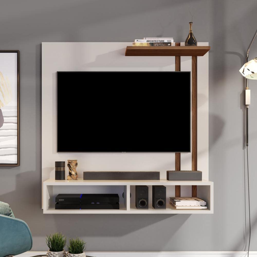 Estantes de Parede - Economize espaço em sua sala de TV.