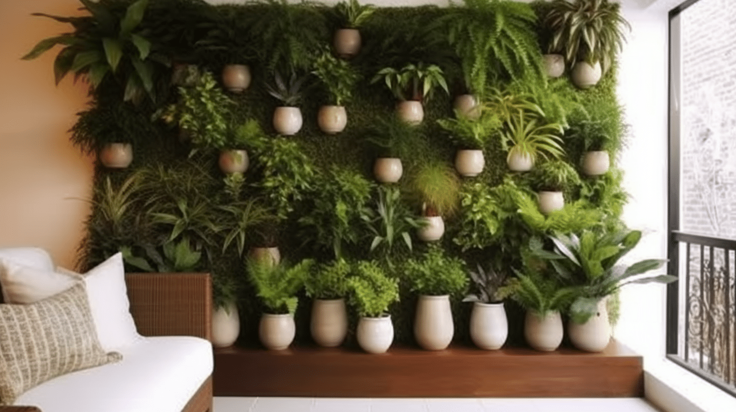 Muro de Plantas - Uma Decoração Charmosa para sua Varanda! 1 Muro de Plantas - Uma Decoração Charmosa para sua Varanda!