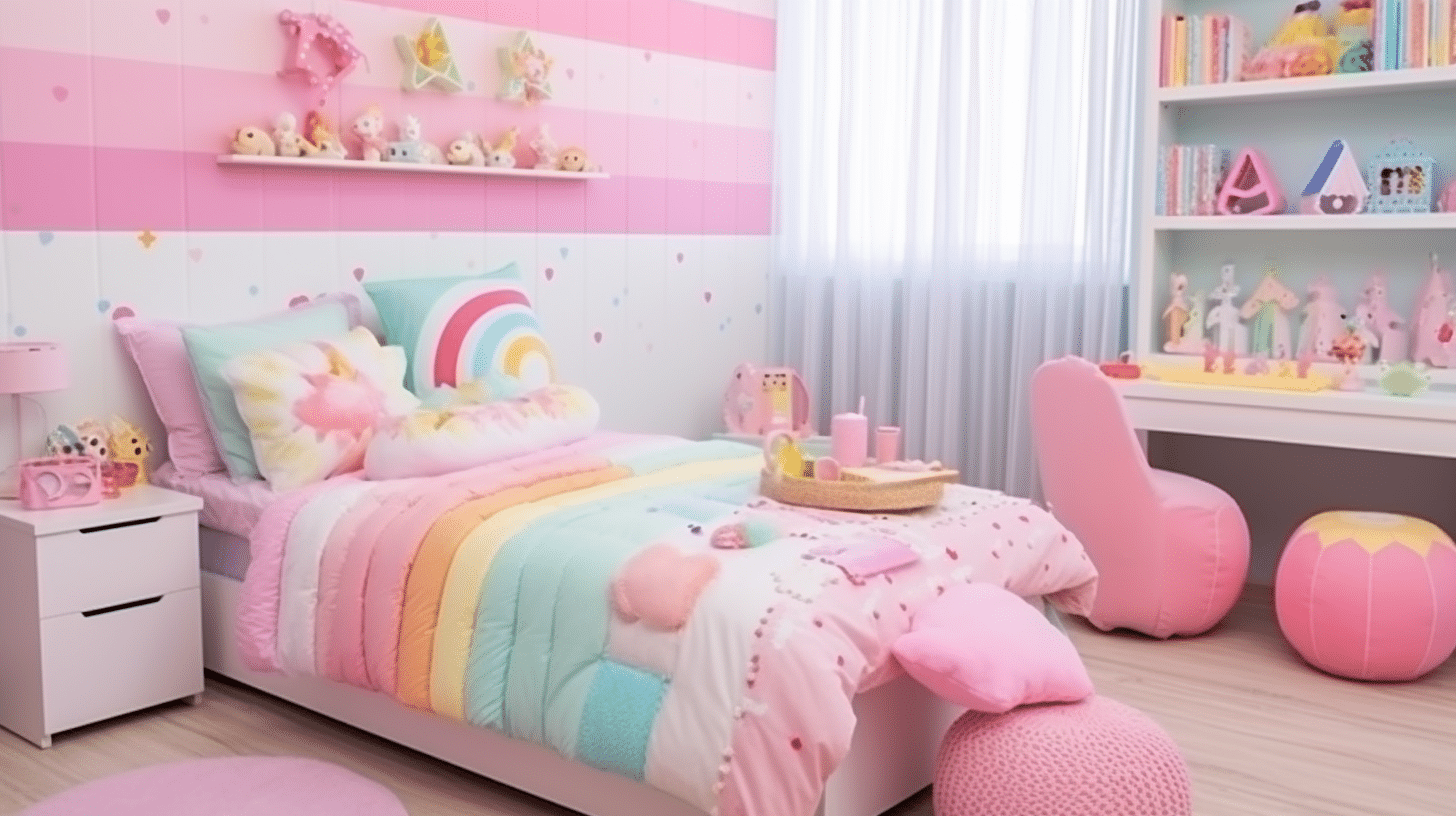 quarto de adolescente feminino