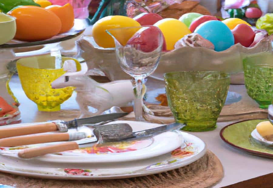 Dica 2: Utilize Utensílios com Motivos de Páscoa - 5 Dicas para Combinar seus Utensílios Domésticos com a Decoração de Páscoa 