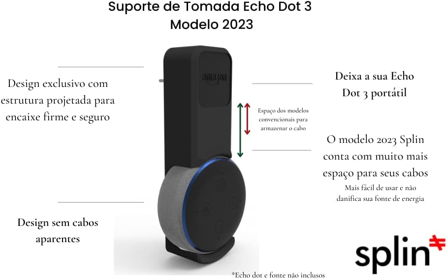 Acessórios para Alexa: Suportes e Carregadores Portáteis! 2 Acessórios para Alexa: Suportes e Carregadores Portáteis!