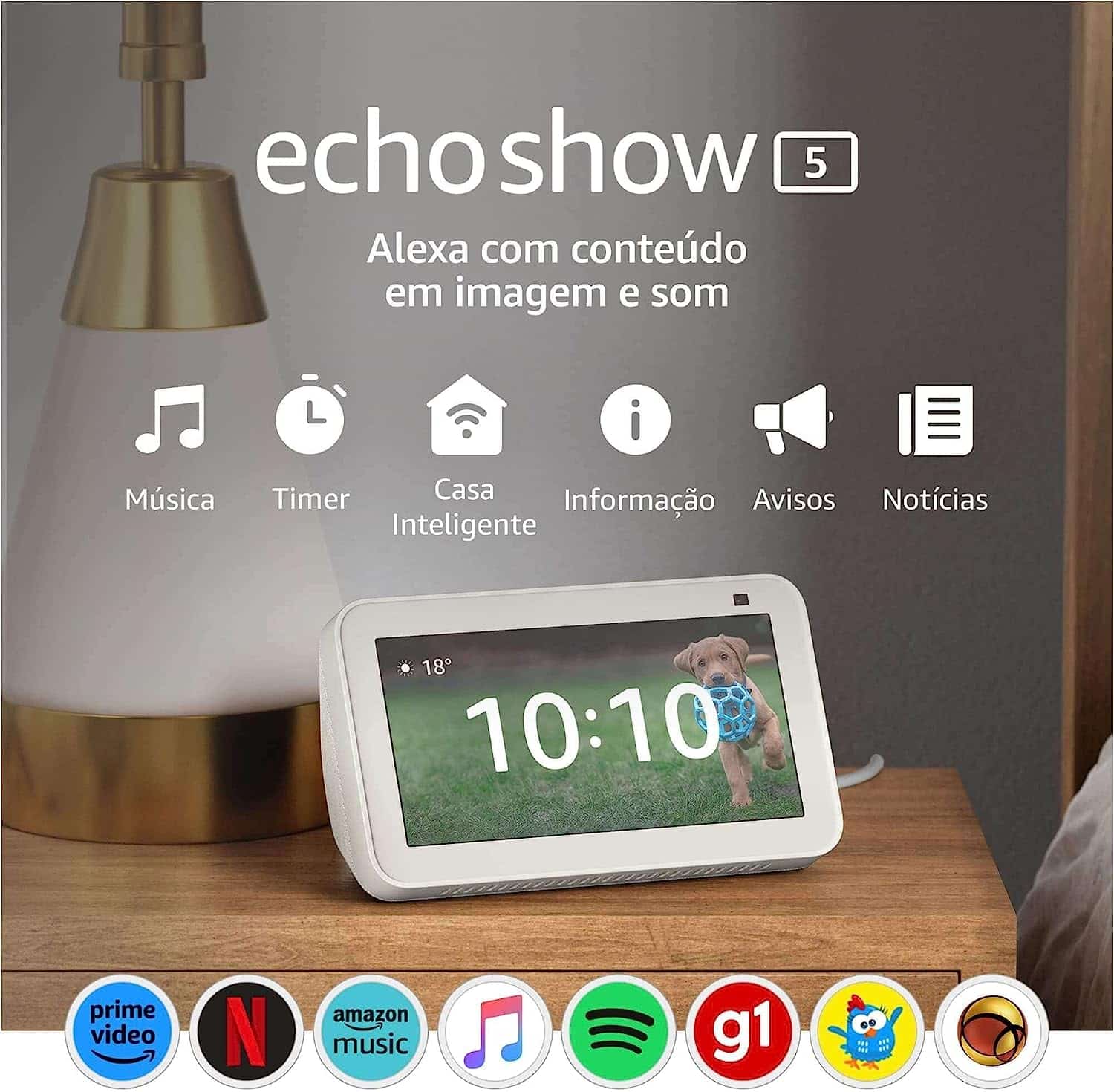 Alexa Echo Show 8 Geração - A Assistente Virtual Avançada para a sua Casa Inteligente!
