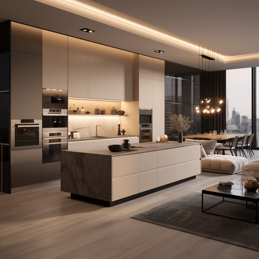 Cozinha Americana com Sala: Como Decorar e Integrar com Estilo! 1 Dicas de Decoração para uma Cozinha Americana com Sala