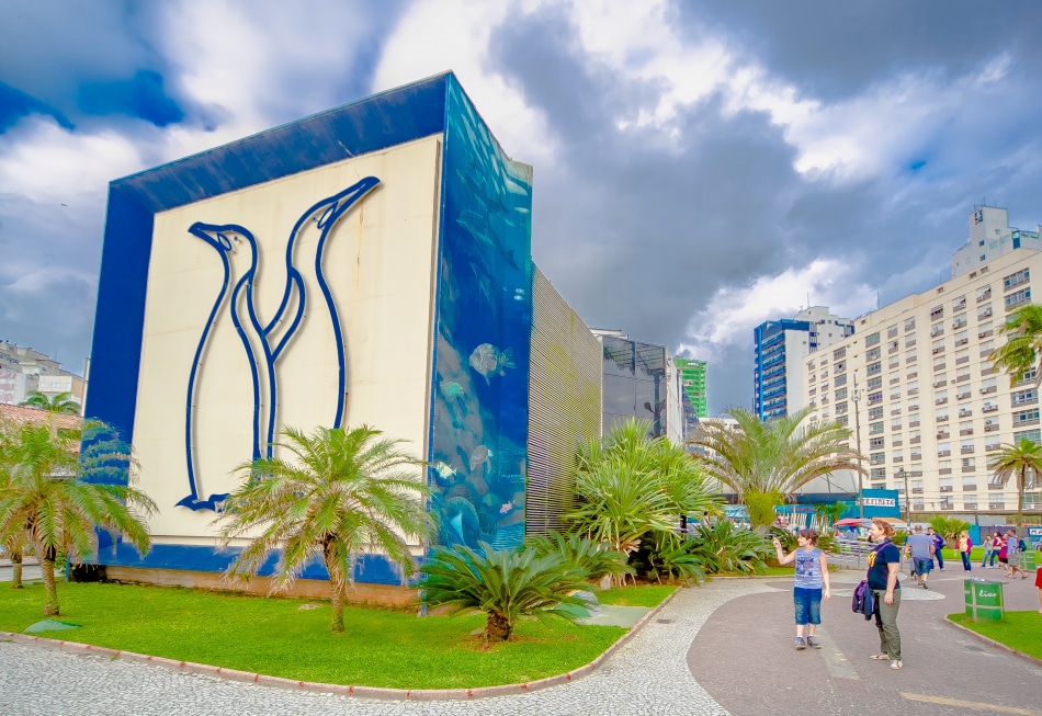 O Aquário de Santos - A Beleza e Singularidade da Arquitetura! 4 A Beleza e Singularidade da Arquitetura de Santos: O Aquário Municipal