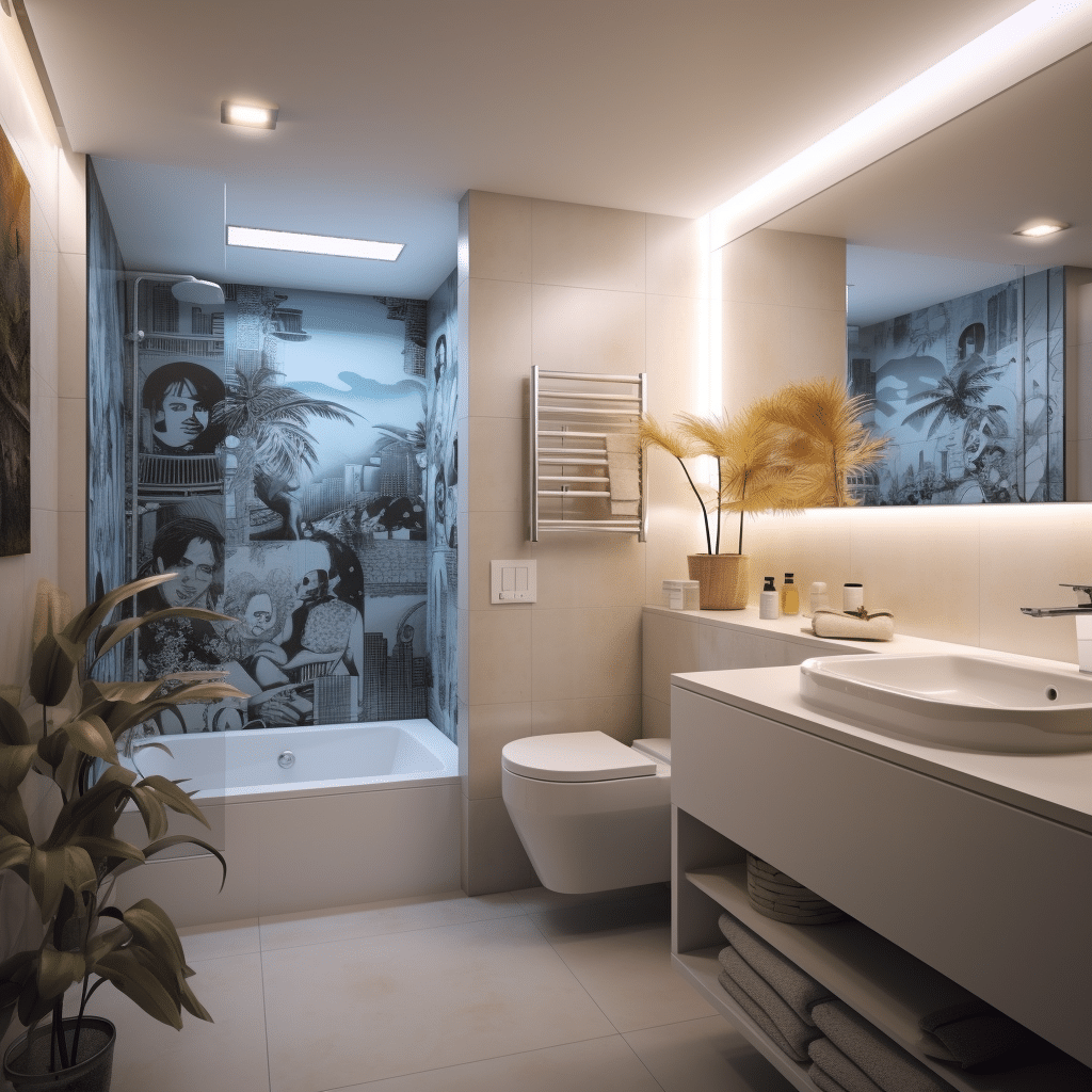 Dicas de Organização: Transforme seu Lavabo Pequeno! 5 banheiro pequeno moderno