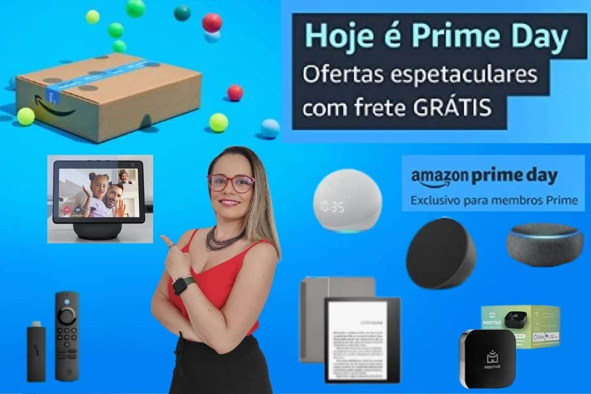 Prime Day Amazon! Começa hoje com descontos incríveis para você economizar!