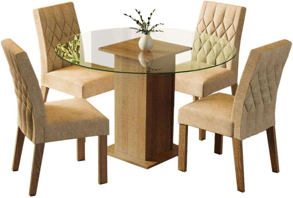 Mesa de Jantar de Vidro: Ampliando Visualmente o Ambiente 3 Mesa de Jantar de Vidro: Ampliando Visualmente o Ambiente