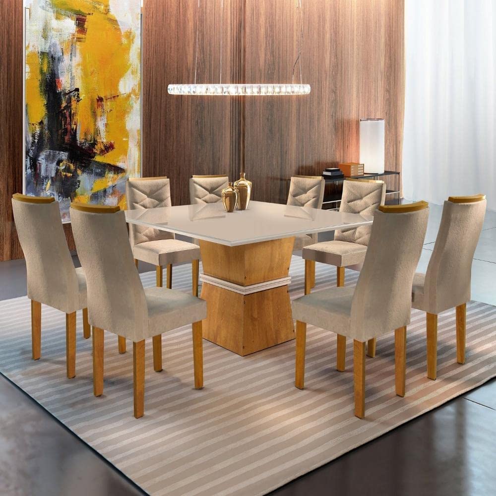 Mesa de Jantar de Vidro: Ampliando Visualmente o Ambiente 4 Mesa de Jantar de Vidro: Ampliando Visualmente o Ambiente