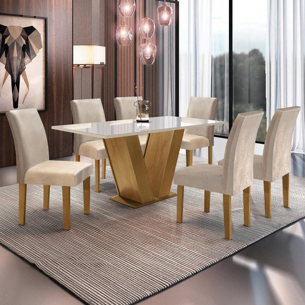 Mesa de Jantar de Vidro: Ampliando Visualmente o Ambiente 2 Mesa de Jantar de Vidro: Ampliando Visualmente o Ambiente