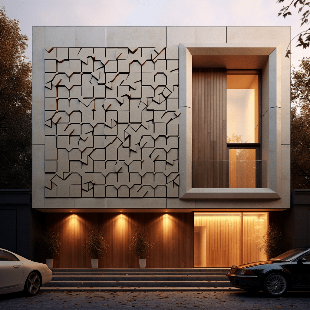 Muros Modernos: Transforme a Estética da Sua Casa 1 muro moderno