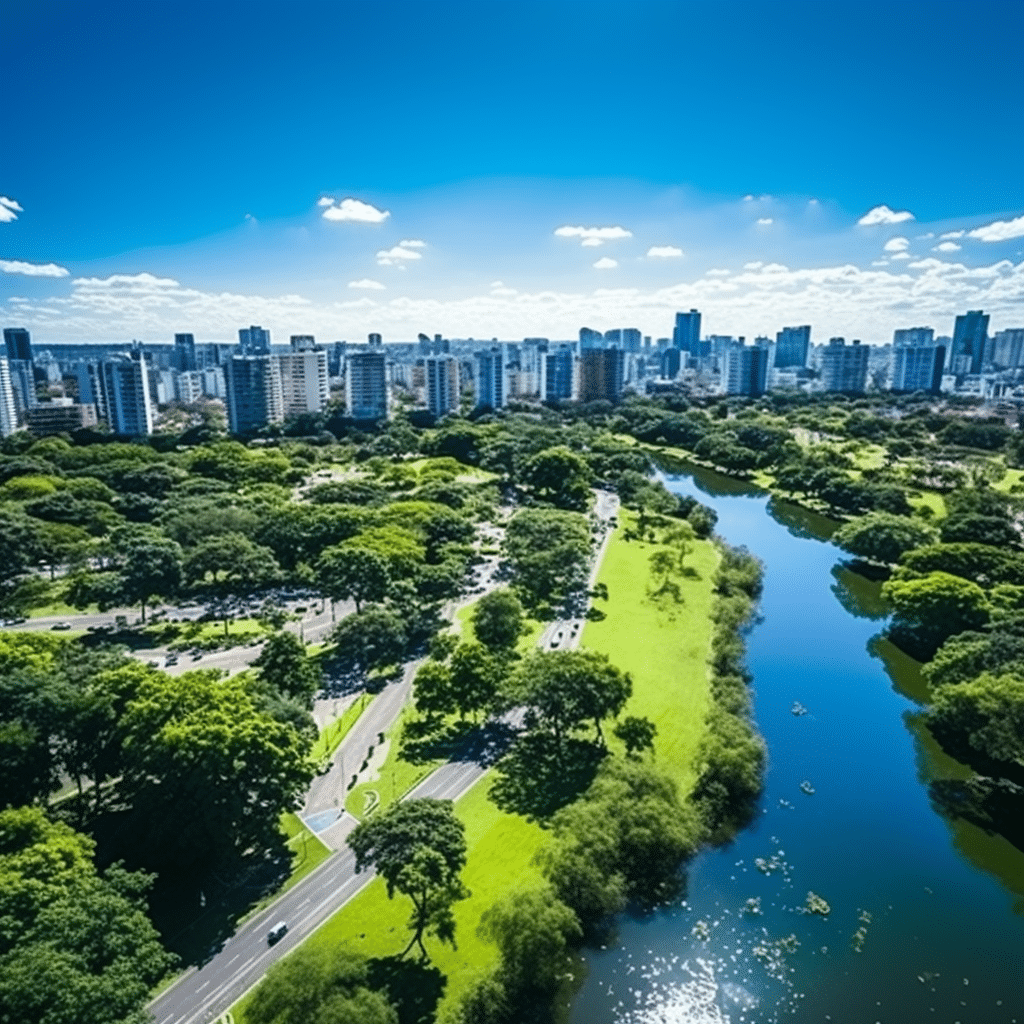 As 5 Cidades Brasileiras Onde o Ar Puro e as Áreas Verdes Dominam