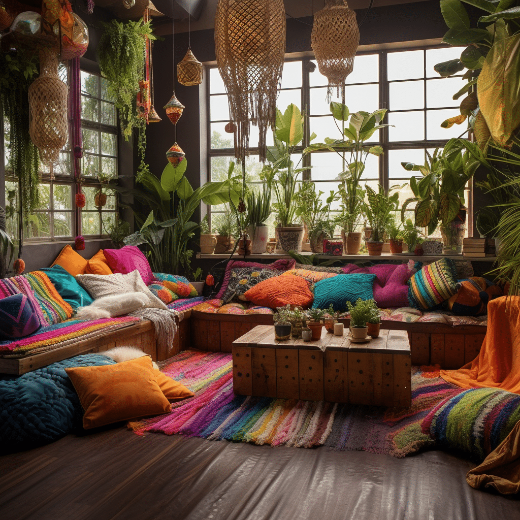 Estilo Boho na Sala: Como Criar um Ambiente Aconchegante e Estiloso! 2 Estilo Boho na Sala Como Criar um Ambiente Aconchegante e Estiloso