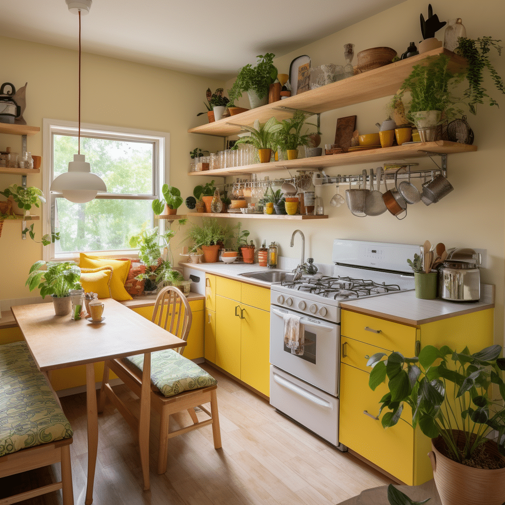 Armário de Cozinha Amarelo: Como Integrar com Estilo e Funcionalidade!