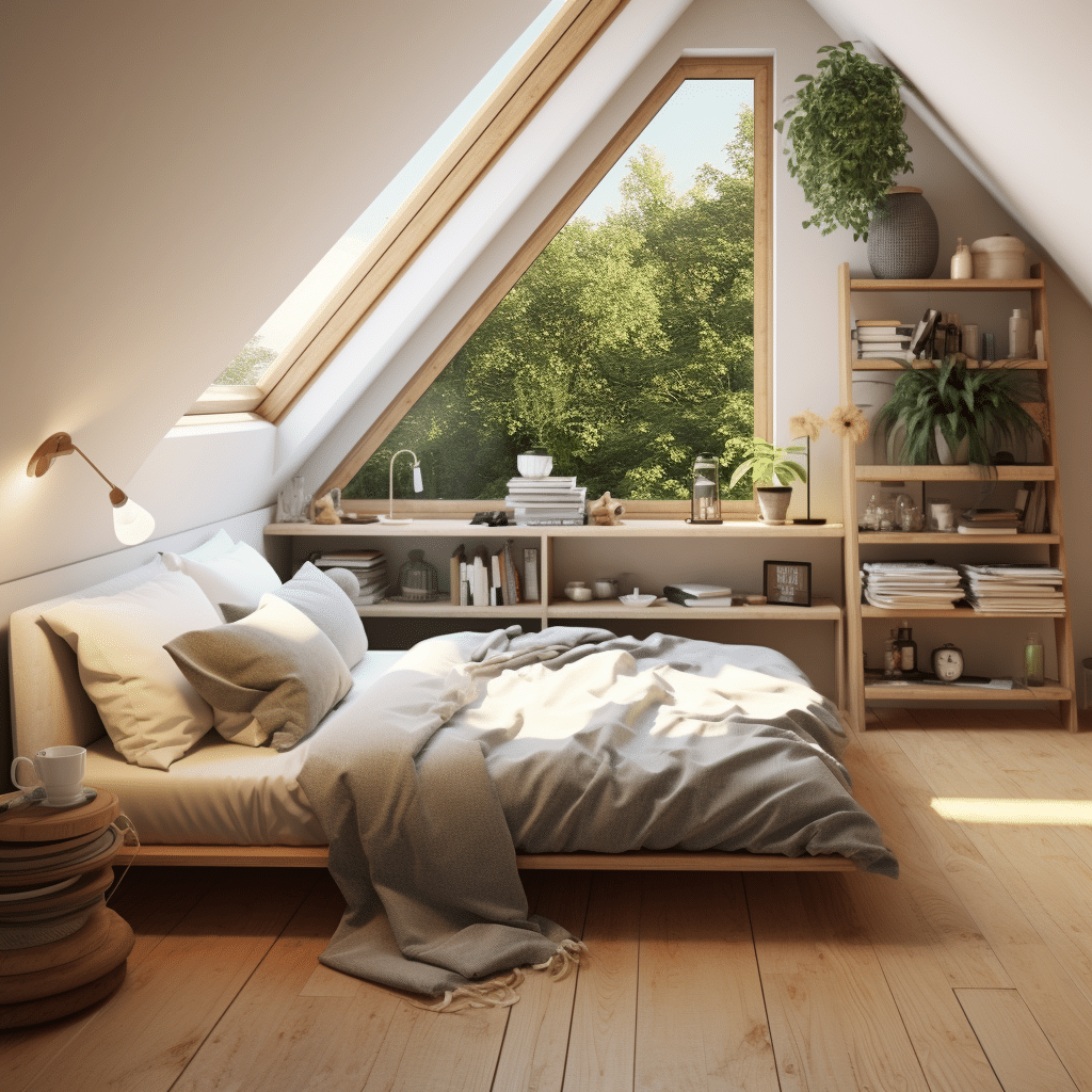 Inspiração para um quarto pequeno: mais conforto e estilo.