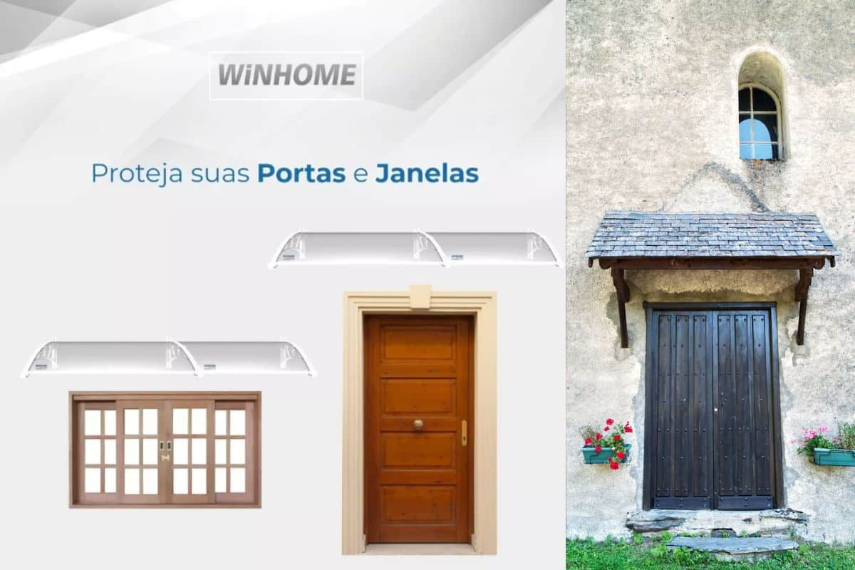 Proteção contra Intempéries: Protetores de Porta Externa para Áreas Expostas! 7 Proteção contra Intempéries: Protetores de Porta Externa para Áreas Expostas!