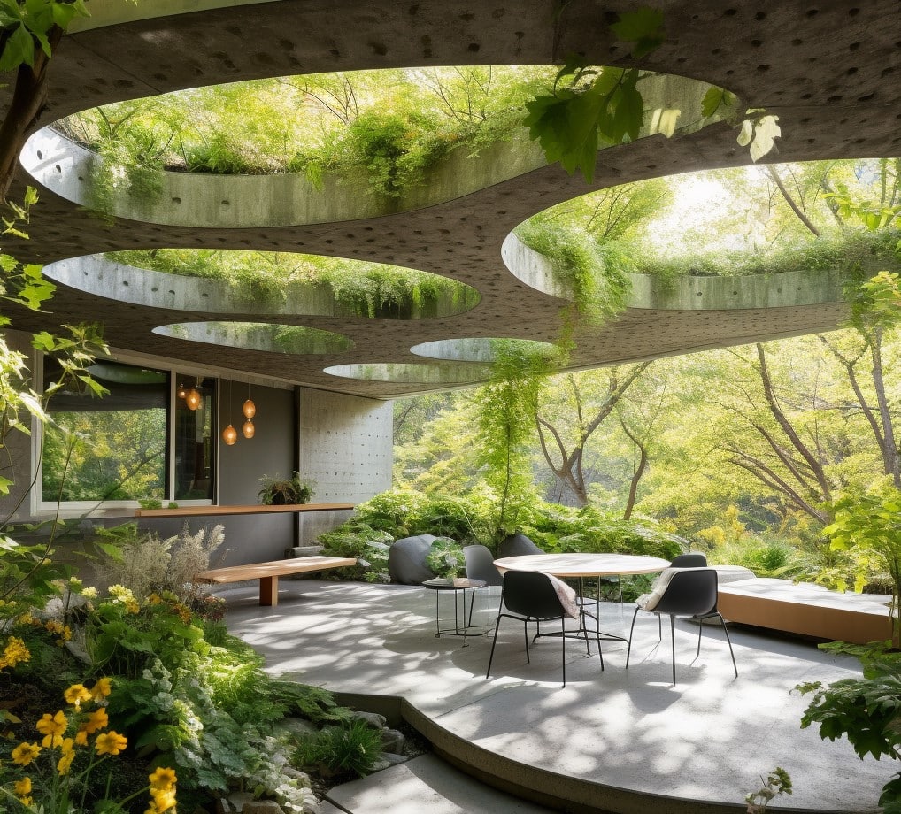 Pergolado de Concreto: Instruções Passo a Passo para um Espaço Exterior Excepcional. 1 pergolado de concreto