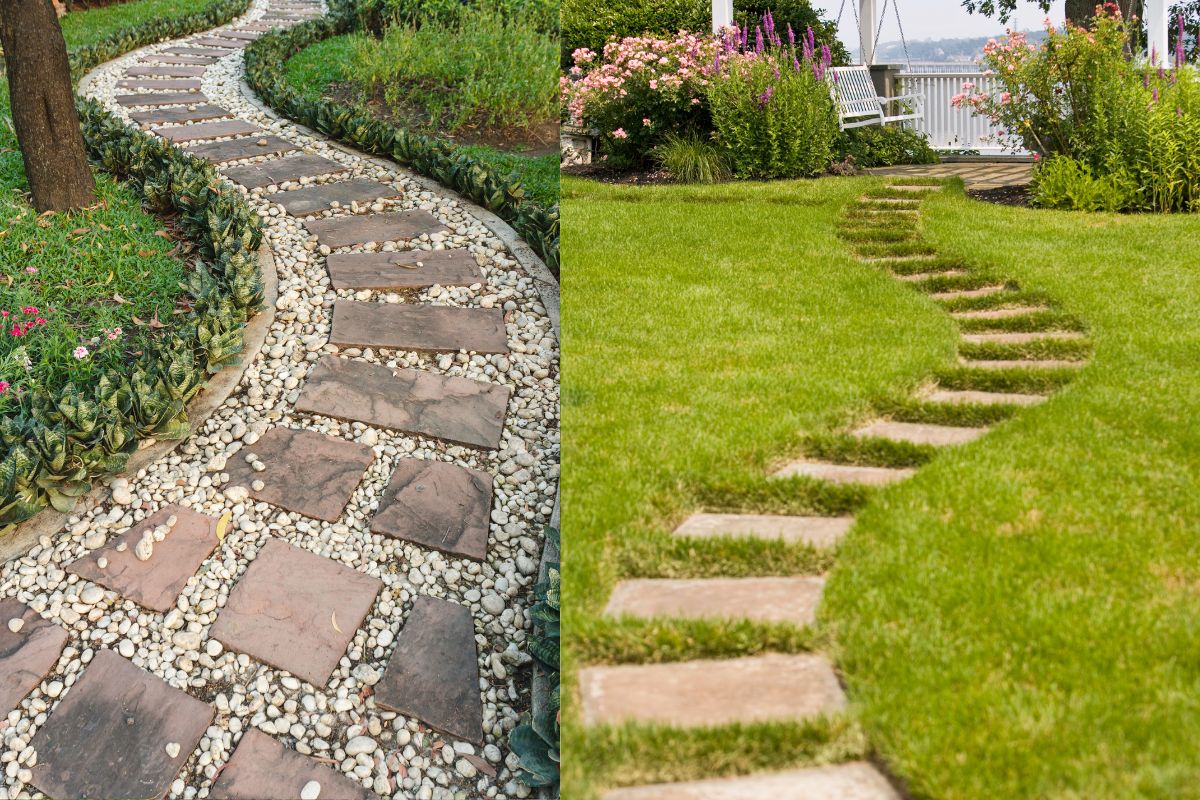 Caminhos Mágicos: Criando Trilhas e Percursos Utilizando Pisantes Para Jardim! 3 Caminhos Mágicos: Criando Trilhas e Percursos Utilizando Pisantes Para Jardim!