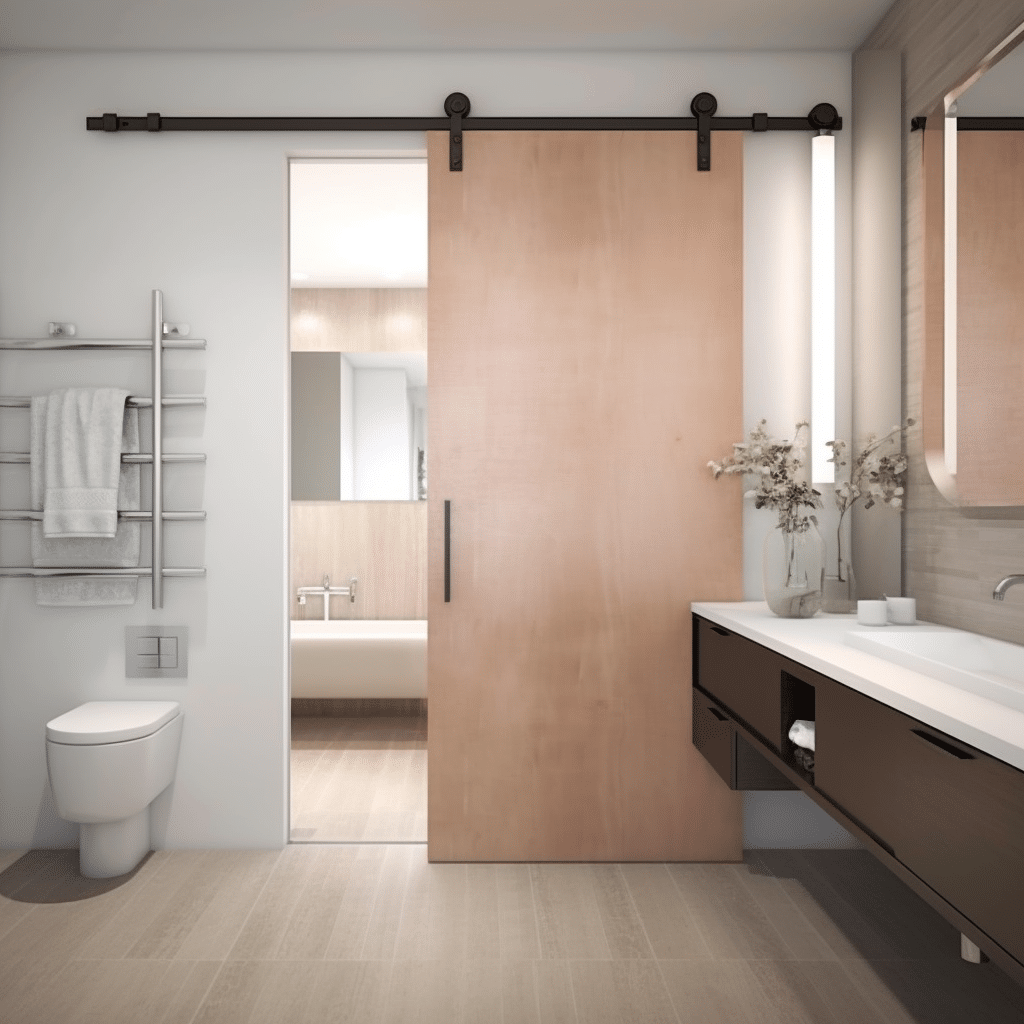 Porta De Correr Para Banheiro: Uma Solução Moderna E Elegante.