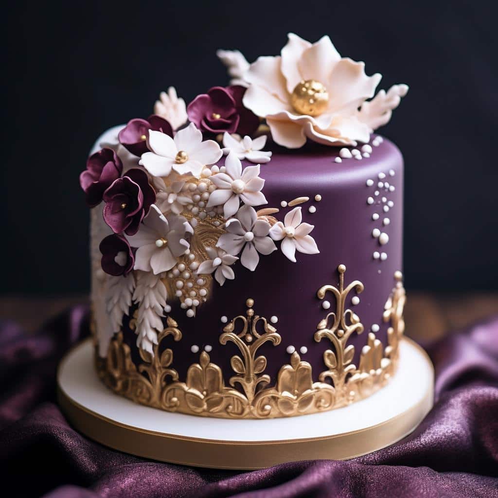 Bolo feminino delicado  Decoração do bolo de aniversário, Bolo