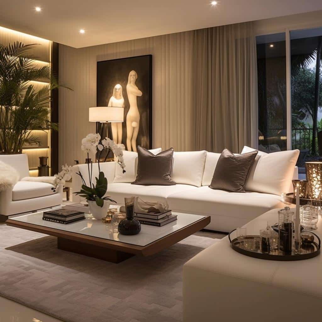 Abajur para sala: Iluminação perfeita para um ambiente acolhedor e sofisticado. 4 abajur para sala