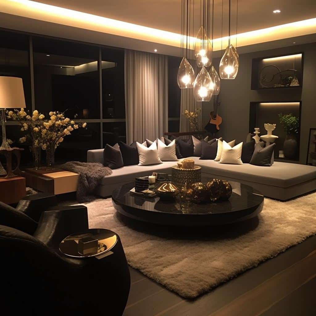 Abajur para sala: Iluminação perfeita para um ambiente acolhedor e sofisticado. 2 abajur para sala