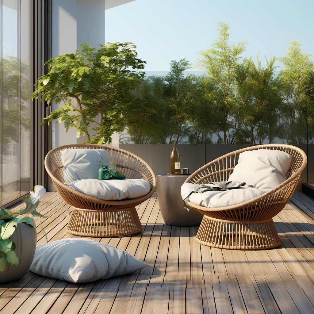 Cadeiras e Poltronas para Varandas: Transforme seu Espaço Externo em um Oásis de Conforto e Estilo. 4 cadeiras e poltronas para varandas