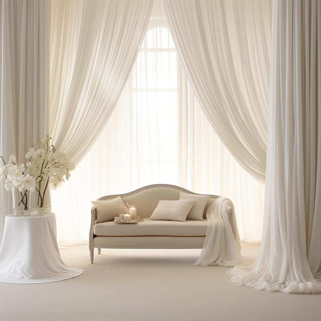 cortina voil branca