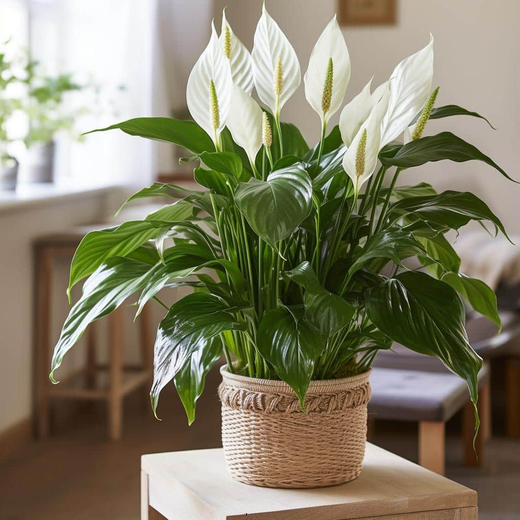 Plantas que Sobrevivem em Locais Escuros: Variedades para Ambientes com Pouca Luz! 1 lírio da paz