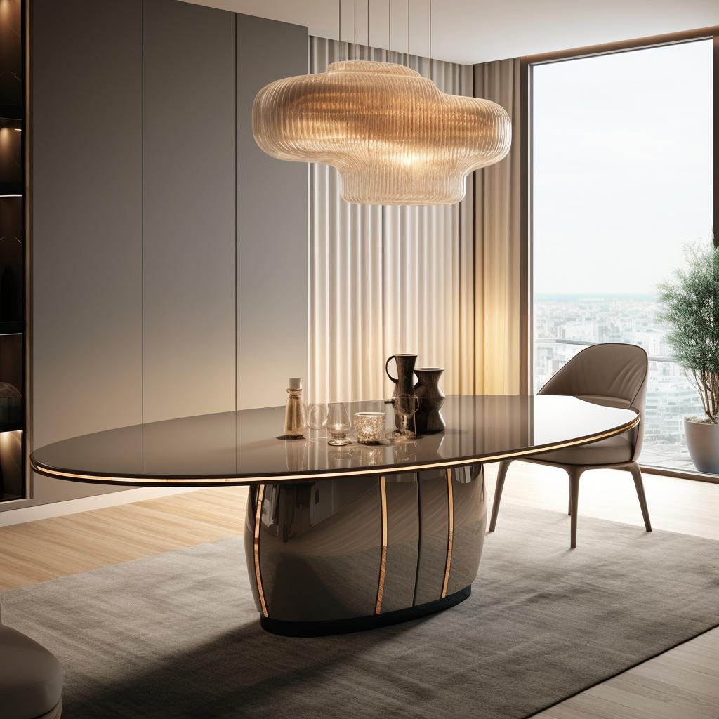 Mesa Oval: Descubra como Transformar seu Ambiente com Estilo e Praticidade. 2 mesa oval