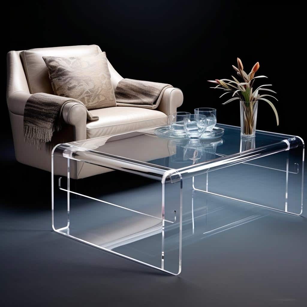 Móveis acrílicos transparentes: a elegância e versatilidade que você precisa! 4 móveis acrílicos transparentes