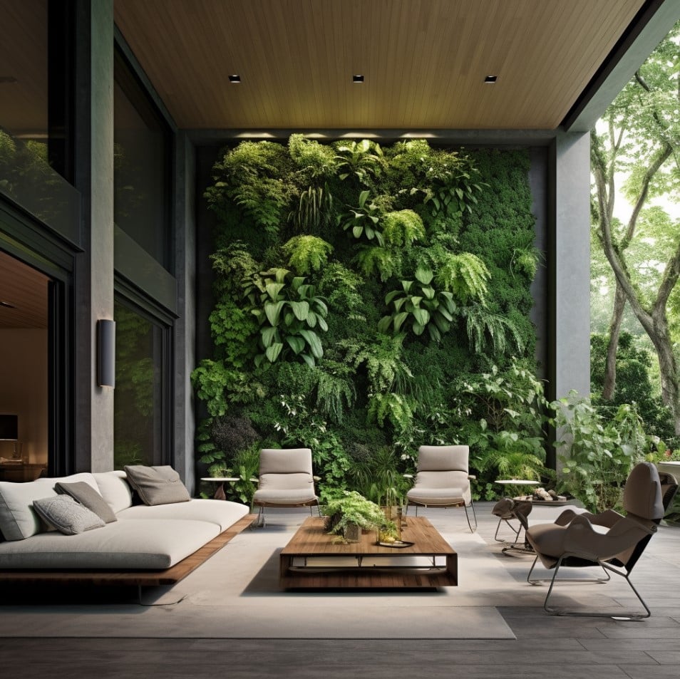 Muros com Vegetação: Como Integrar Natureza e Modernidade. 1 Muros com Vegetação: Como Integrar Natureza e Modernidade.