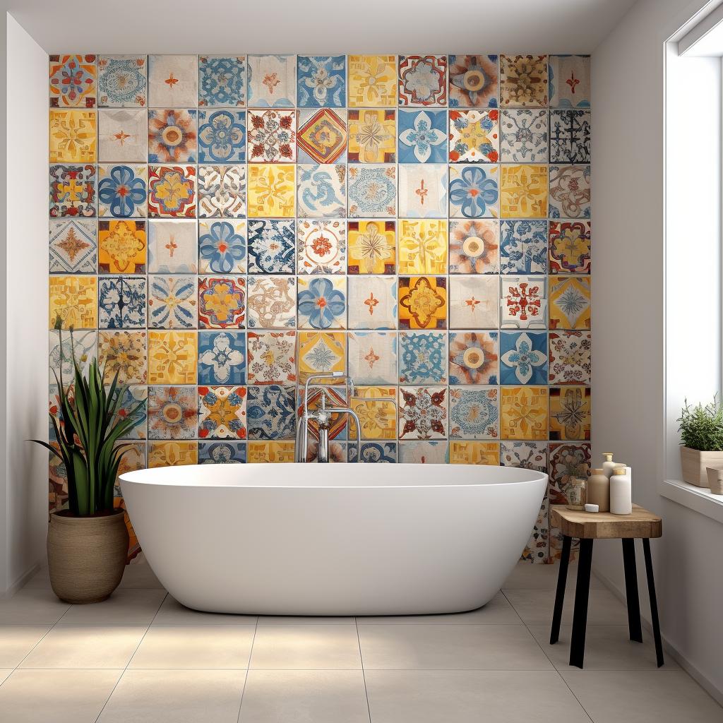 pastilhas adesivas na decoração