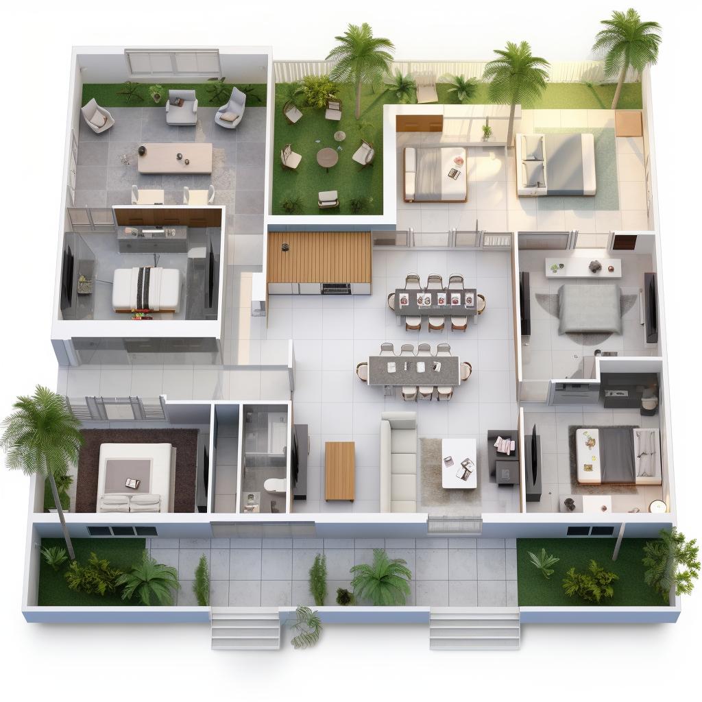 Encontre a sua casa ideal: Planta 10x20 Terrea 3 quartos. 2 planta de planta 10x20 terrea 3 quartos